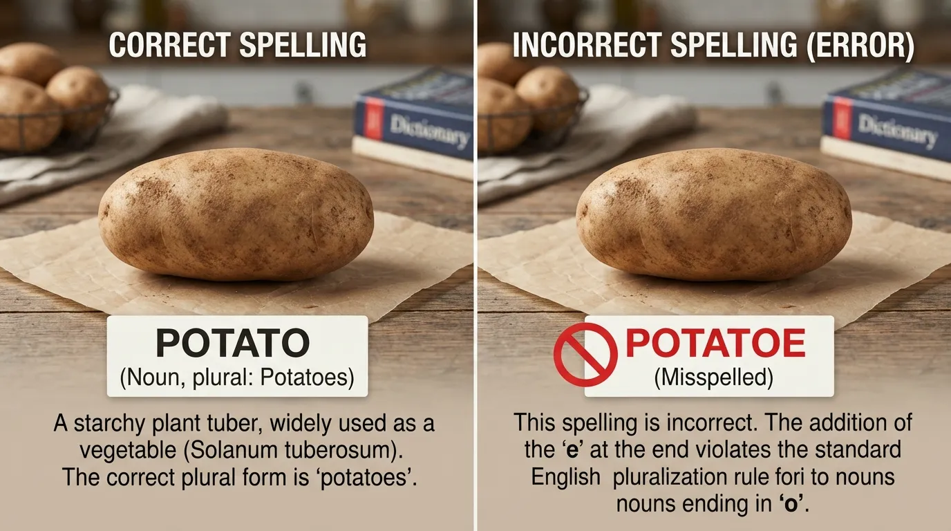 Potatoe or Potato