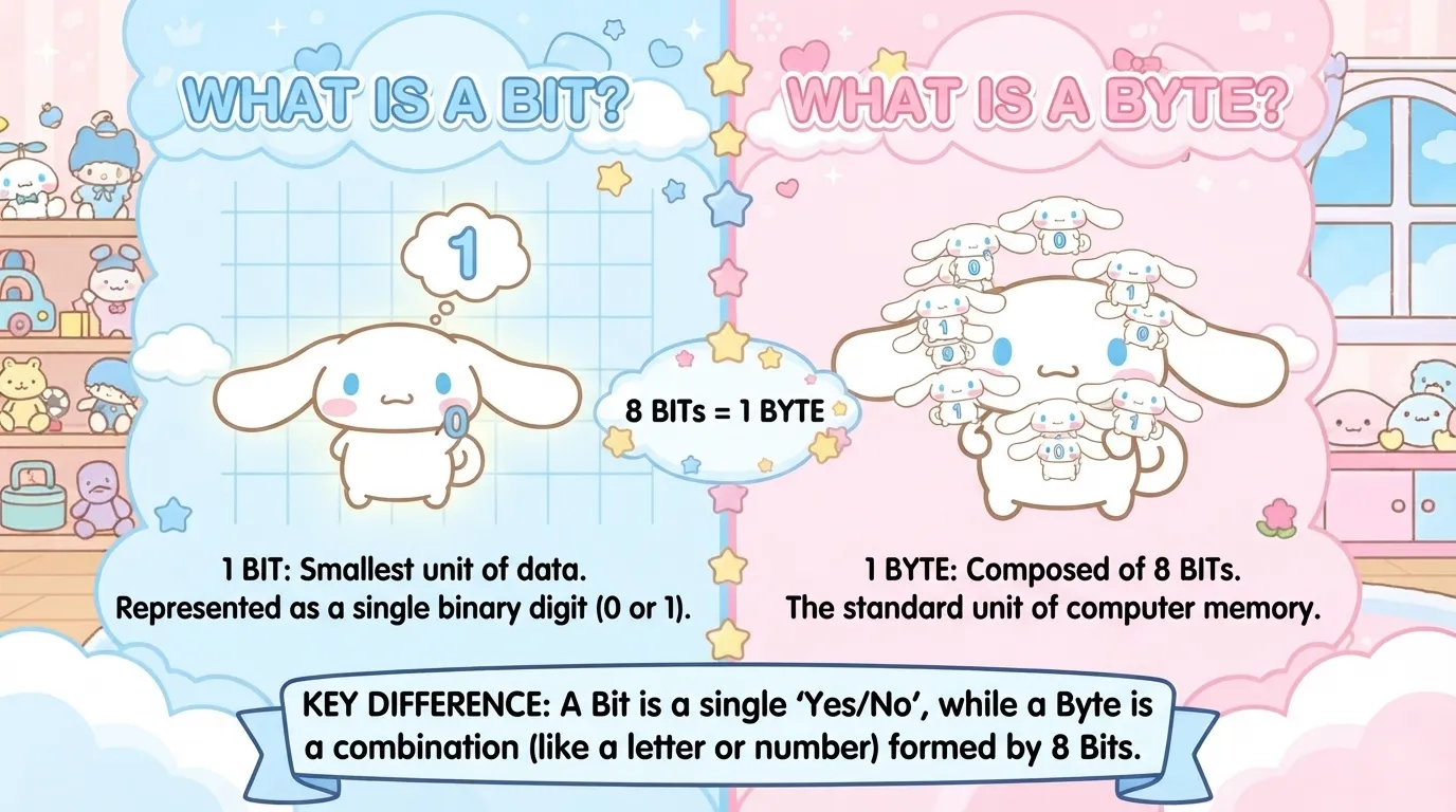 bit or byte