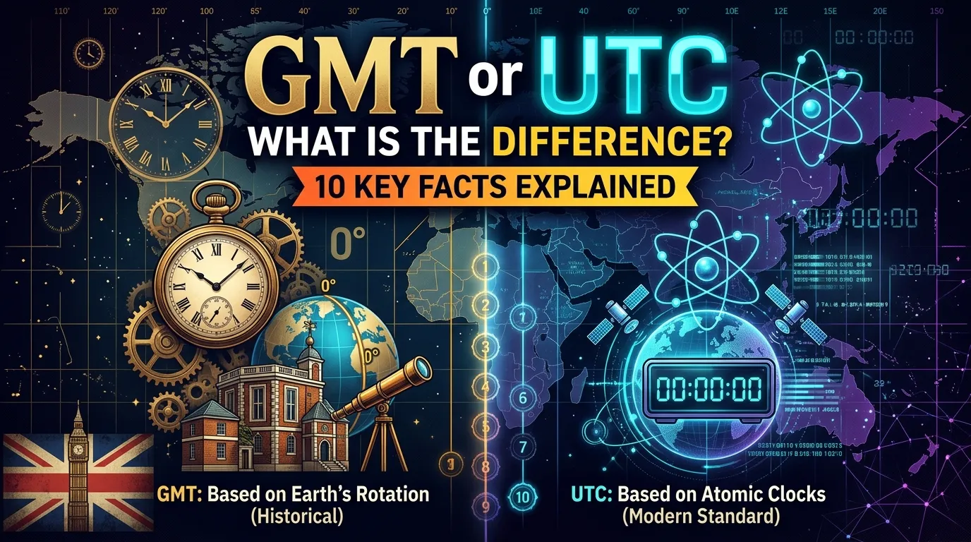 GMT or UTC