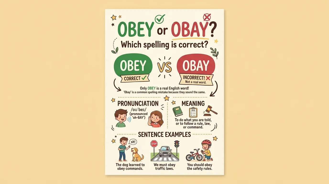 Obay or Obey