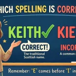 Keith or Kieth